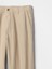 Erkek Bej Keten Karışımlı Khaki Pantolon 3