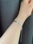 Lucky B&e İtalyan Zincir Sade Bileklik Silver 4