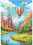140 Parça Ahşap Puzzle Tablo. 25 x 35 cm Ölçülerinde. Askı Aparatı Ile. Kaliteli Uv Baskı Model-3 1