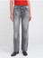 71772 Kar Yıkama Denim Mom Pantolon-Antrasit 2