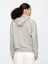 Kadın Gri Gap Logo Relaxed Fermuarlı Sweatshirt 4