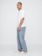 Erkek Mavi Supersoft Relaxed Fit Jean Pantolon 4