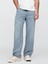 Erkek Mavi Supersoft Relaxed Fit Jean Pantolon 5