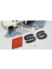 S6 2025+ Bagaj Kırmızı Siyah 3m Yazı Logo Audi Ile Uyumlu 5