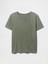 Kadın Haki %100 Organik Pamuk Vintagesoft T-Shirt 2