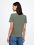 Kadın Haki %100 Organik Pamuk Vintagesoft T-Shirt 3