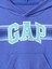 Erkek Bebek Mavi Gap Logo Relaxed Fleece Sweatshirt 2
