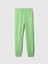 Kız Çocuk Yeşil Gap Logo Jogger Fleece Eşofman Altı 1