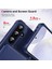 Samsung Galaxy A55 5g Enkay Şapka-Prens Cüzdan Kart Yuvası Kickstand Pu Deri +Tpu Kamera Lensli Arka Telefon Kapağı Film-Koyu Mavi (Yurt Dışından) 4