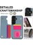 Samsung Galaxy A55 5g Kılıf Kart Tutuculu, Kickstandlı, Rfıd Engellemeli Pu+Tpu Telefon Arka Kapak-Mavi (Yurt Dışından) 5