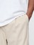 Erkek Bej Ultrasoft Pileli Pantolon 3