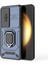 Samsung Galaxy S25 Kılıf Pc+Tpu Lens Kapaklı Kickstand Telefon Koruyucu-Mavi (Yurt Dışından) 4