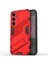Samsung Galaxy S25 Kılıf Pc+Tpu Darbeye Dayanıklı Telefon Kılıfı ve Kickstand-Kırmızı (Yurt Dışından) 1