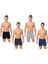 SER0008 Seher Yıldızı Penye Düz Boxer 6'lı Eko Paket 2
