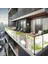 100 cm x 8m Soluk Yaprak Balkon Bahçe Çit Brandası Su Itici, Uv Koruyucu, Dekoratif Örtü 1