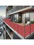 80 cm x 2 m Kiremit Balkon Bahçe Çit Brandası Su İtici, Uv Koruyucu, Dekoratif Örtü 1