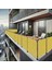 50 cm x 2 m Sarı Balkon Bahçe Çit Brandası Su İtici, Uv Koruyucu, Dekoratif Örtü 1