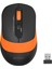 FG10 Nano Kablosuz Optik 2000 Dpı Mouse, 4 Yönlü Scroll, Siyah Turuncu 1