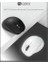 Kablosuz Dual Band Hibrit Bluetooth &wireless Kablosuz Mouse Şarjlı - Beyaz 3