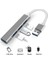 A-809 Macbook Uyumlu USB To 4 USB 3.0 Adaptör Çevirici, Gri 3