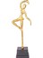 Metal Biblo Balerin Gold-Siyah 11 x 7 x 30 cm . 1