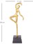 Metal Biblo Balerin Gold-Siyah 11 x 7 x 30 cm . 3