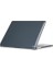 Macbook Air M1 Kılıf 13INÇ Kristal Parlak (Touchıd'li M1 Air) A2337 A2179 A1932 ile Uyumlu Siyah 3