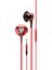 SX106 Kulakiçi 3.5mm Kulaklık Kırmızı 1