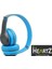 Kablosuz Katlanabilir Kulak Üstü Mavi Solo Kulaklık Wireless 3