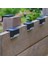 2 Adet LED Solar Güneş Enerjili, Merdiven, Veranda, Bahçe, Balkon ve Çit Lambası, Köşebent, Su Geçirmez Water Proof Solar Lamba Gün Işığı, Güneş Enerjili Aydınlatma 3