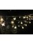 3 Metre LED Işıklı 20'li Yıldız Işık Zinciri Dekoratif Pilli Aydınlatma Ev Dekorasyonu Süsleme Salon Oda Merdiven Balkon Süslemeleri İçin Yılbaşı Eğlence Doğum Günlerine Özel Aydınlatma 2