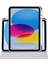 Apple Ipad 11 Inç A16 (11.nesil) 2025 Uyumlu Kalem Bölmeli 360 Dönebilen Kapaklı Kılıf A3355 4