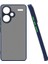 Redmi Note 13 Pro Plus 5g Kılıf Kenarları Renkli ve Buğugu Hux Silikon Kapak 1