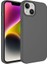Apple iPhone 14 Plus Kılıf Sıvı Teknolojili Silinebilir Sert Kılıf Ultra Yumuşak Magsafeli Silvessa Premium Silikon Kapak Kapak 1