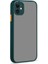 Apple iPhone 11 Kılıf Neonix Kenarları Renkli Silikon Kapak 1