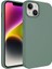 Apple iPhone 14 Plus Kılıf Sıvı Teknolojili Silinebilir Sert Kılıf Ultra Yumuşak Magsafeli Silvessa Premium Silikon Kapak Kapak 1