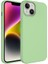 Apple iPhone 14 Kılıf Sıvı Teknolojili Silinebilir Sert Kılıf Ultra Yumuşak Magsafeli Silvessa Premium Silikon Kapak Kapak 1