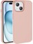 Apple iPhone 15 Kılıf Ultra Yumuşak Magsafeli Silvessa Premium Silikon Kapak 1