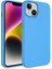 Apple iPhone 14 Plus Kılıf Sıvı Teknolojili Silinebilir Sert Kılıf Ultra Yumuşak Magsafeli Silvessa Premium Silikon Kapak Kapak 1