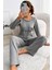 Zhlbutik Genç Baskılı İnterlok Pijama Takımı 2