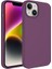 Apple iPhone 14 Kılıf Sıvı Teknolojili Silinebilir Sert Kılıf Ultra Yumuşak Magsafeli Silvessa Premium Silikon Kapak Kapak 1