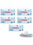 Pure Yenidoğan Hassas Islak Havlu 72 Yaprak 5'li Paket (432 Yaprak) 1