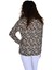 Kadın Batik Baskılı Düğmeli Viscon Bluz BGL-ST04269 4