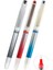 Mavi Siyah Kırmızı Pilot Kalem 3 Adet Uniball Eye Needle 0.7 mm Iğne Uçlu Pilot Kalem UB-187S Iğne Uçlu Likit Mürekkep 1