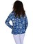 Kadın Çiçek Baskılı Düğmeli Viscon Bluz BGL-ST04268 4