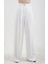 Beyaz Geniş Paça Pantolon 2