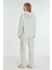 Aria's Closet Pamuklu Homesuit Kapüşonlu Fermuarlı Ev Giyim Pijama Takımı 2