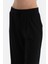 Siyah Pile Detaylı Pantolon 5