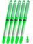 Yeşil Pilot Kalem 5 Adet Uniball Eye Needle 0.5 mm Iğne Uçlu Pilot Kalem UB-185 S Iğne Uçlu Likit Mürekkepli Jel Kalem 1