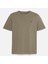 Dunstan Rıver Garment Dye Short Sleeve T Erkek Yeşil Tshirt TB0A5YAYA581 5